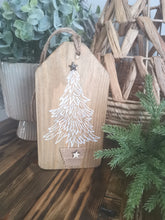 Load image into Gallery viewer, Large Chunky Wooden Christmas Tag
