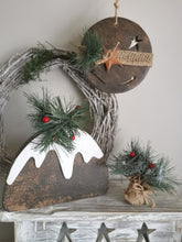 Load image into Gallery viewer, Wooden Christmas Pudding

