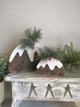 Load image into Gallery viewer, Wooden Christmas Pudding
