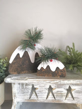 Load image into Gallery viewer, Wooden Christmas Pudding

