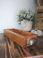 Load image into Gallery viewer, Low Wooden tray , table centerpiece
