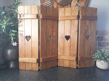 Load image into Gallery viewer, Joined Freestanding Shutter Panels - 75cm height
