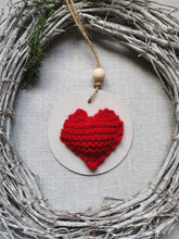 Load image into Gallery viewer, Heart hanging disc
