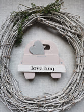 Load image into Gallery viewer, Wooden Love bug
