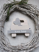 Load image into Gallery viewer, Wooden Love bug
