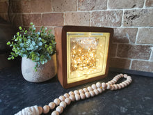 Load image into Gallery viewer, Wooden glass brick Lights
