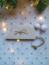 Load image into Gallery viewer, Wooden mouse with bell, Home gift, mouse decor, wooden animal decor
