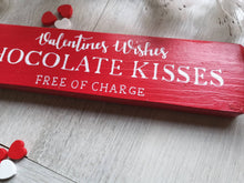 Load image into Gallery viewer, Valentines Gift, Wooden sign, valentines home decor, gift for girlfriend,
