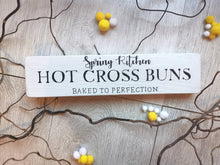 Load image into Gallery viewer, Wooden Spring Sign
