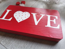 Load image into Gallery viewer, Valentines Gift, Wooden sign, valentines home decor, gift for girlfriend,
