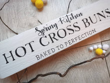 Load image into Gallery viewer, Wooden Spring Sign
