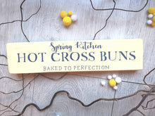 Load image into Gallery viewer, Wooden Spring Sign
