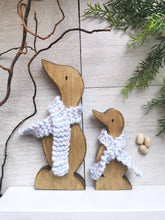Load image into Gallery viewer, Wooden Ducks,  spring decor, Tiered tray accessories
