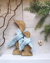 Load image into Gallery viewer, Wooden Ducks,  spring decor, Tiered tray accessories
