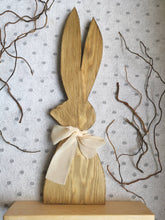 Load image into Gallery viewer, Large Wooden Rabbit, spring decor, Home Interiors
