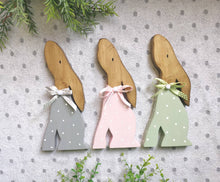 Load image into Gallery viewer, Moon gazing Hare, wooden Spring bunny, Spring Home Interiors
