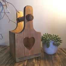 Load image into Gallery viewer, Toilet roll holder, quirky loo roll, wooden rack, bathroom accessories
