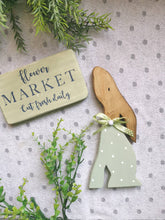 Load image into Gallery viewer, Moon gazing Hare, wooden Spring bunny, Spring Home Interiors

